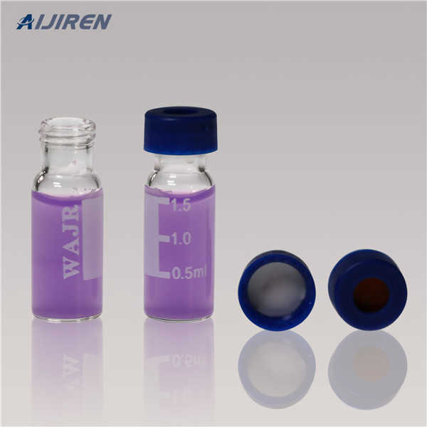 1.5ml HPLC sample vials graduated marking spot
